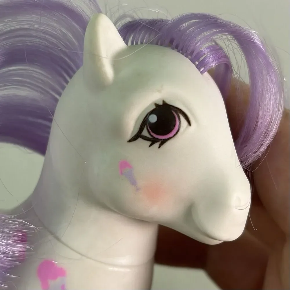 My Little Pony MLP G1 Scoops 1987 TAF Twice as Fancy Hong Kong Hasbro Vintage